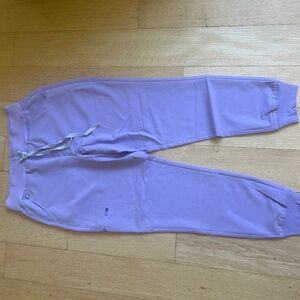 women's Lavender Dew Zamora™ High Waisted - Jogger Scrub Pants - M / Lavender
